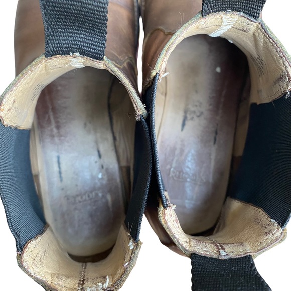 Rhodes Huckberry Blake Chelsea Boot Mens 11 Brown Leather Lifestyle Casual Ankle - Picture 8 of 9